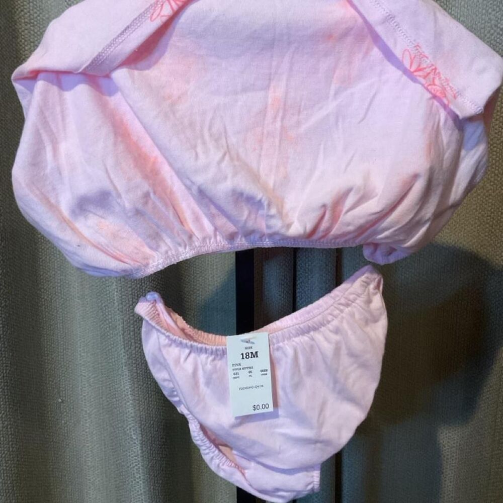 Cat-jack Girl's Pink Floral Dress - Picture 5 of 6